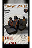 HYUNDAI İ-30 HACHBACK 2008 -2011 sırt 2+1 oturak BÜTÜN  uyumlu ARDAHAN serisi oto koltuk kılıfı