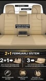 Galaxy MERCEDES 180 AMG  SEDAN 2017 Uyumlu Şahika Serisi Oto Koltuk Kılıfı Fermuarlı