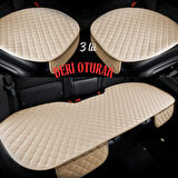 NISSAN QUASQAI Uyumlu Şark Serisi 3 Parça Deri Cepli Oto Minder seti