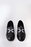 Marjinix Tokalı Makosen Kadın Casual Loafer Ayakkabı