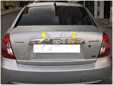 Hyundai Accent Era Krom Bagaj Çıtası 2005-2011 Paslanmaz Çelik