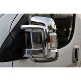 Peugeot Boxer Krom Ayna Kapağı 2006 Sonrası 2 Parça Abs Krom