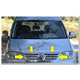 VW Caddy Krom Ön Panjur Formlu 2004-2010 Paslanmaz Çelik