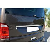 VW T6 Transporter Plaka Üstü Krom Çıta 2015 Sonrası Paslanmaz Çelik