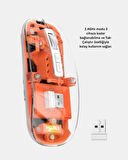 Bluetooth 5.0 & 2.4GHz Kablosuz Fare – 3 Cihaz Bağlantılı Hızlı Geçiş USB A