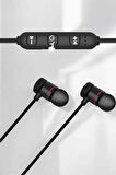 Kablolu Mıknatıslı Sport Kulaklık Bluetooth Bağlantılı