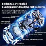 CX-A3 Manyetik Cep Telefon Soğutma Fanı Radyatör Soğutucu-(5775)