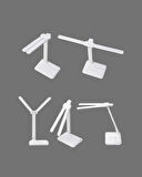 Kısılabilir LED Masa Lambası – Kalemlik Telefon Standı ve Okuma Işığı Bir 