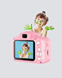 Mini Dijital Çocuk Kamerası 8MP HD Ekranlı 1080P Video ve Şarjlı