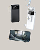 Taşınabilir 20.000 mAh Hızlı Şarj Powerbank 4 Çıkışlı