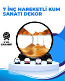 Döndürülebilir Dinamik Kum Tablosu – Stres Giderici Yüksek Kaliteli Cam ve Do?