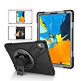 İpad Pro 11 İnch (2021-2020-2018)3 Katmanlı Standlı Zırh Kılıf-(5775)