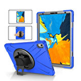 İpad Pro 11 İnch (2021-2020-2018)3 Katmanlı Standlı Zırh Kılıf-(5775)