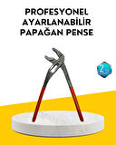 Profesyonel Ayarlı Pense Kurbağacık Ağzı Geniş Açılım