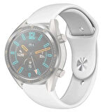 22MM Silikon Kayış Kordon Gear S3 Watch 4 -GT2 GT2E 46MM KayışKordon Watch Activ