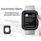 Ally Apple Watch 4-5 40MM Şok Darbe Onleyici Silikon Kılıf-(5775)