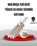 Ayarlanabilir Isılı Bukle Saç Maşası