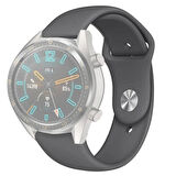 22MM Silikon Kayış Kordon Gear S3 Watch 4 -GT2 GT2E 46MM KayışKordon Watch Activ