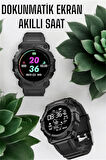 Unisex Tasarımıyla Klasik ve Spor Kombinlere Uygun Akıllı Saat