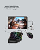 Bluetooth 5.3 Mobil Oyun Klavye Mouse Seti | FPS ve Battle Royale İçin