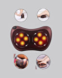 Taşınabilir Yoğurma Masaj Cihazı Boyun Bel Sırt Ayak