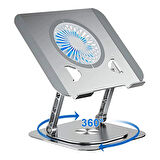 ALLY MC S61 360° Dönebilen Soğutucu Masaüstü Laptop Standı-(5775)