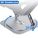 ALLY MC S61 360° Dönebilen Soğutucu Masaüstü Laptop Standı-(5775)