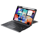 DUX DUCIS Xiaomi Pad 6/6 Pro Ayrılabilir Bluetooth Klavye Touchpad PU Deri Kılıf-