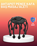 USB Şarjlı Kafa Masaj Aleti 3 Modlu 8 Başlıklı Stres Giderici