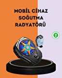 Evrensel Uyumlu Type-C Şarjlı Cep Telefonu Radyatörü