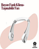 Kanatsız Boyun Tipi Fan | Giyilebilir Serinletici Düşük Sesli Hafif ABS Gövde U