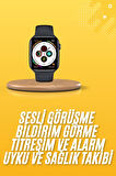 Dokunmatik Ekran Akıllı Saat Tema Değiştirme Şık ve Modern Unısex