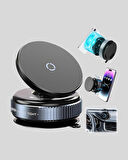 Vakumlu Vantuzlu Mıknatıslı Telefon Tutucu 360 Derece Döner