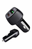 Type-C Girişli Araba Çakmaklık Şarj Cihazı 38W Oto Çakmaklık