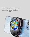 Oyunlar İçin Güçlü Telefon Soğutucu Fan Dijital Ekranlı