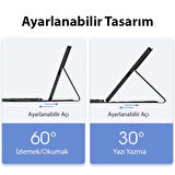 Dux Ducis SM Galaxy Tab S8 Plus-S7 Plus-S7 FE ile Uyumlu Bluetooth Klavye Touchpad K