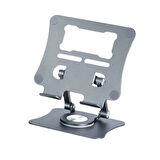 ALLY G68 360° Dönebilen Metal Masaüstü Laptop Standı-(5775)