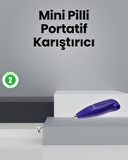 Mutfak İçin Mini El Mikseri – Kahve Süt Krema ve Sos Karıştırıcı