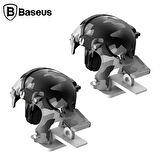 Baseus Gamo GA03 Gamepad Oyun Ateşleyici Tetik/ Level 3 Helmet PUBG Gadget-(5775)