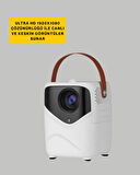 Ultra HD Çözünürlüklü Taşınabilir Projektör – 1920x1080 Piksel Görüntü
