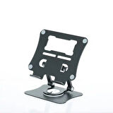 ALLY G68 360° Dönebilen Metal Masaüstü Laptop Standı-(5775)