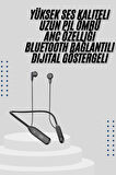 Kablolu Kulak İçi Bluetooth Kulaklık 100 Saat ANC Özellikli Boyun Bantlı