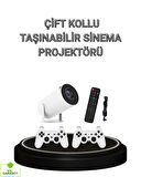 Bluetooth 5.0 ve Wi-Fi 6 Akıllı 4K Projeksiyon