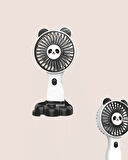 Kompakt Tasarımlı USB Şarjlı Mini Fan – Hayvan Figürlü Vantilatör