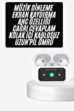 Dokunmatik Ekranlı ANC/ENC Yeni Nesil Pro Bluetooth Kulaklık Dokunmatik Ekran