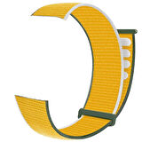ALLY 20MM Huawei Watch Galaxy Watch Classic Kayış Kordon Nylon Loop-(5775)