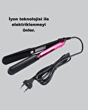 Profesyonel İyon Teknolojili Saç Düzleştirici – 220°C Hızlı Isınma ve LED 