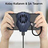 DL02 Telefonu Soğutma Fanı Radyatör (Type-C Kablo İle)-(5775)