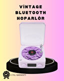 Bluetooth Retro Pikap Hoparlör – Projektörlü Gece Lambası