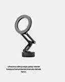 Manyetik Katlanabilir Araç Telefon Tutucu – MagSafe Uyumlu 360° Ayarlanabilir G?